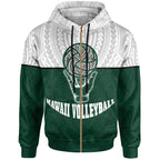Hawaii Volleyball Polynesian Pattern Hoodie For Men/Women
