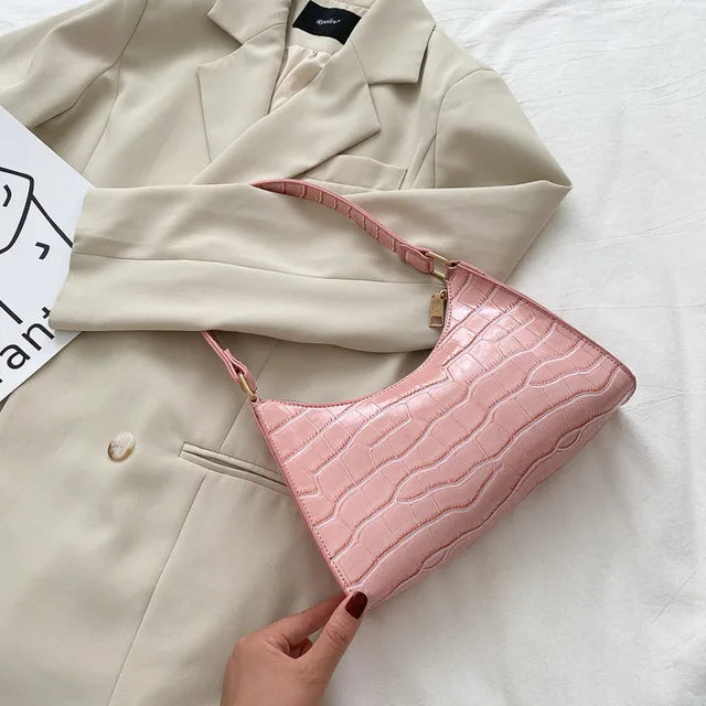 Clara Luxe Classic Shoulder Bag