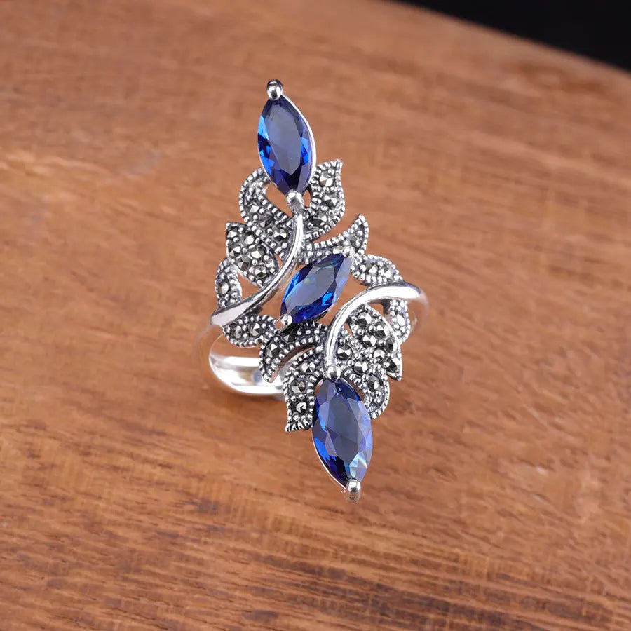 Ocean Spark Love Ring
