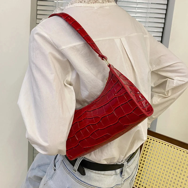 Clara Luxe Classic Shoulder Bag