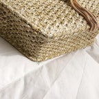 Boho Tassel Straw Crossbody Bag