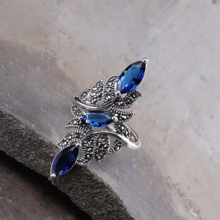 Ocean Spark Love Ring