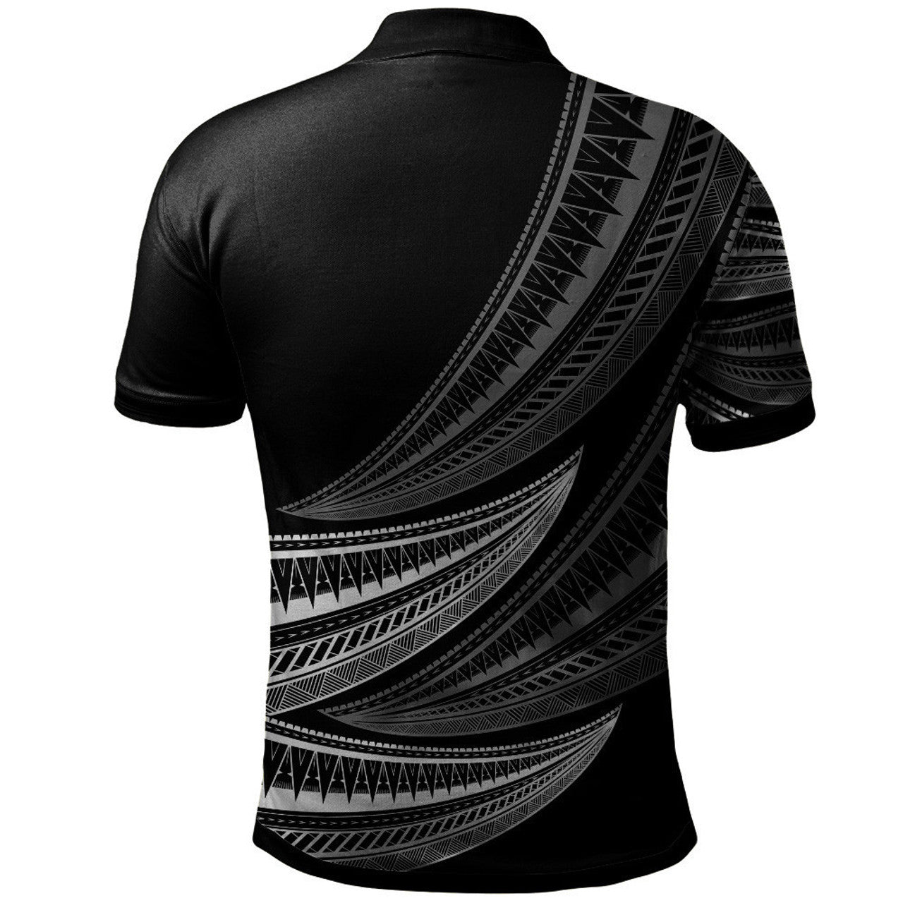 Fiji Wave Pattern Alternating Polo Shirt Unisex Ver.2