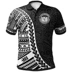 Hawaii Polo Shirt - Polynesian Patterns And Map - AL01