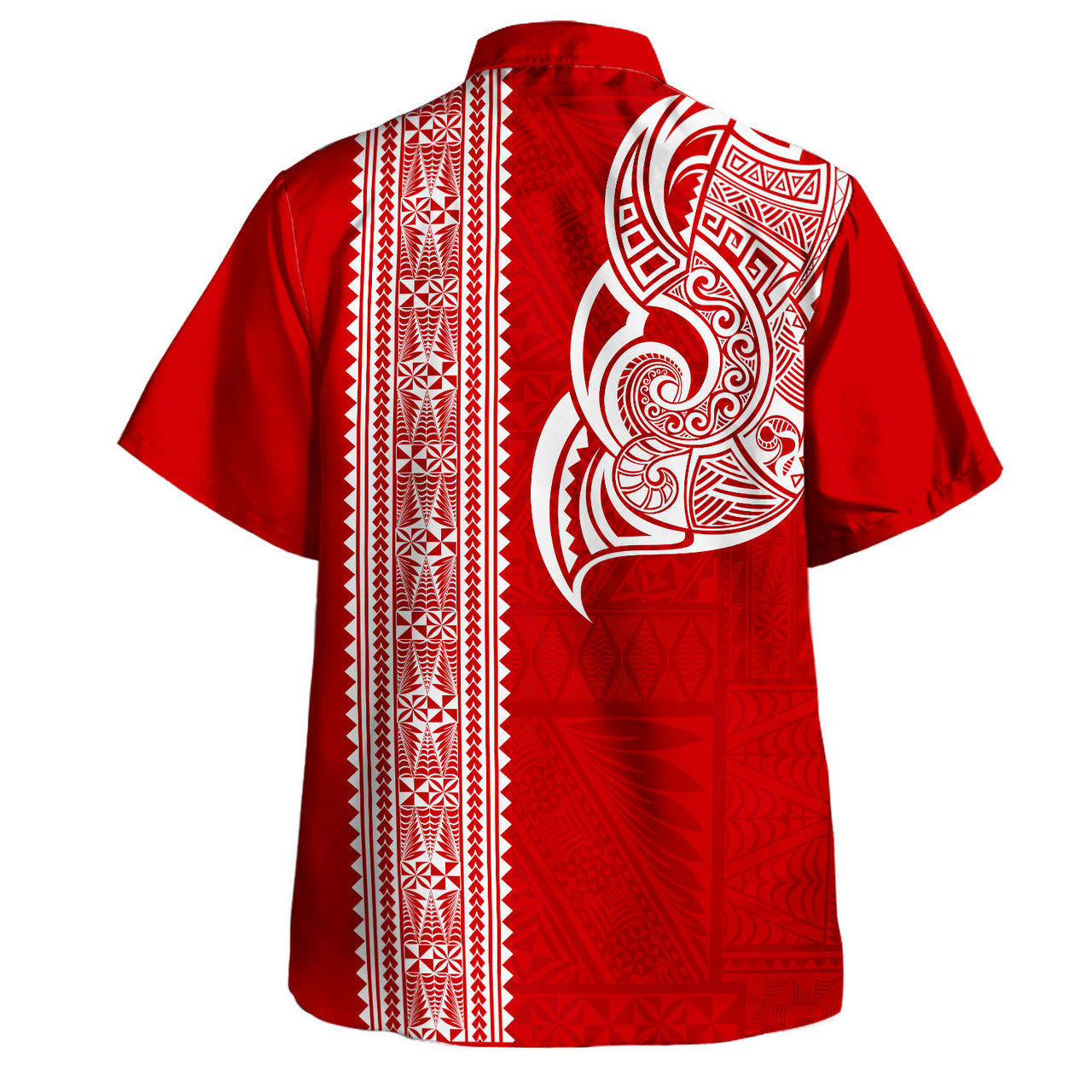 Tonga Polynesian Tribal Tattoo Hawaiian Shirt For Men/Women