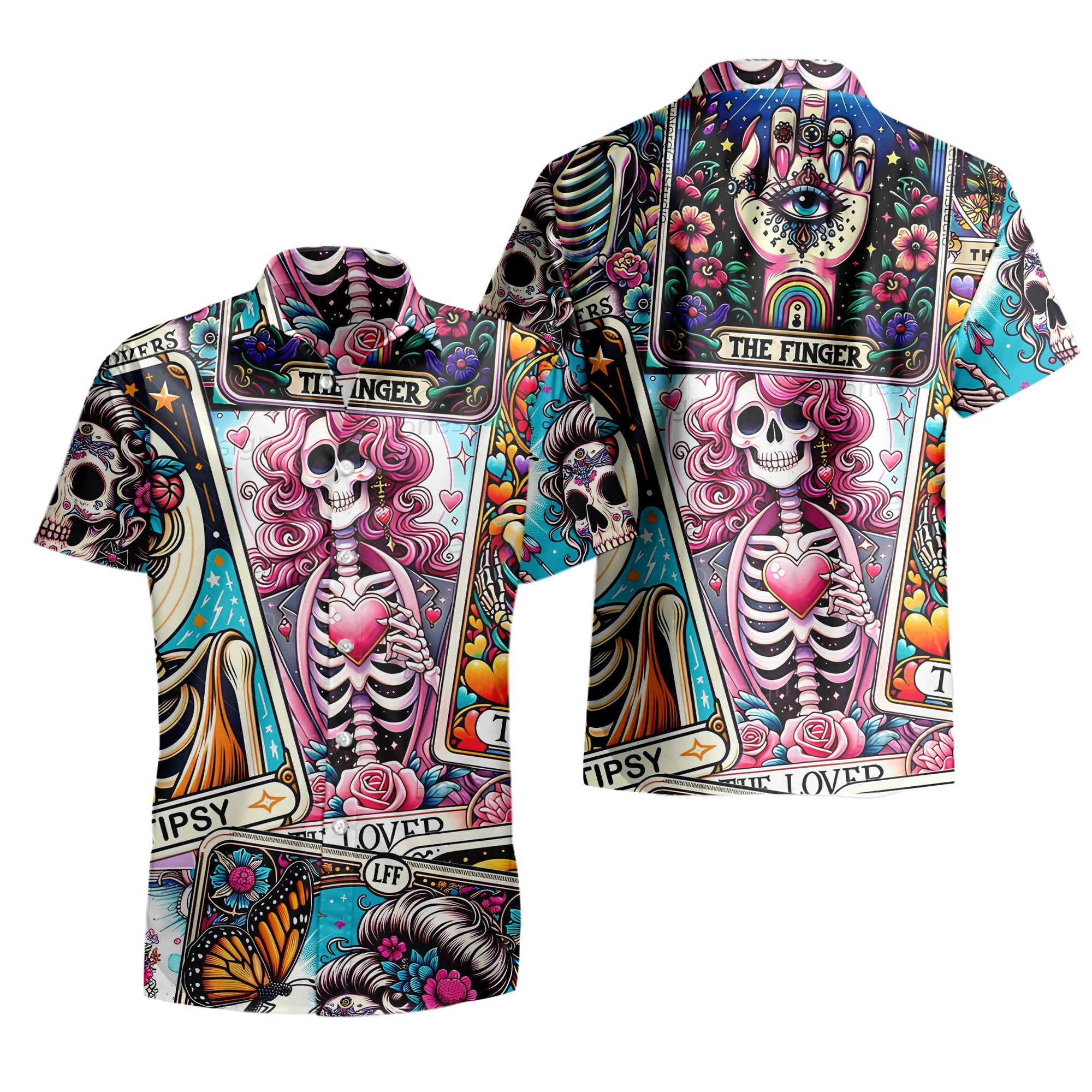 Skullgirls Design Halloween Vibes Hawaiian Shirt - TH02