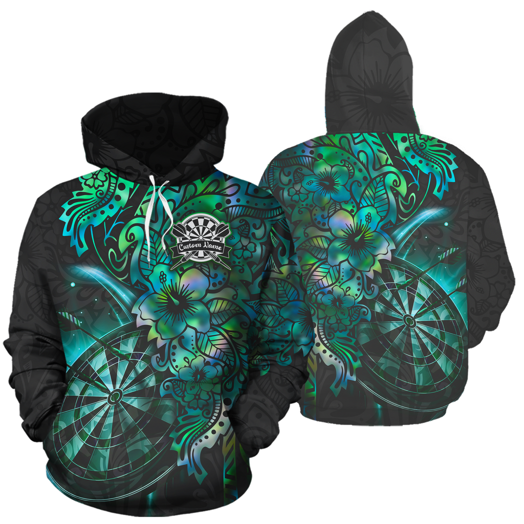 Personalised - Floral Dartstorm Hoodie For Men/Women - TH02