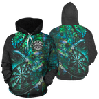 Personalised - Floral Dartstorm Hoodie For Men/Women - TH02