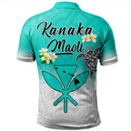 Hawaii Polo Shirt Kanaka Maoli With Map Tribal Aloha - AL01