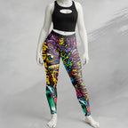 Personalised Monster Mashup Design Halloween Vibes Legging - TH02