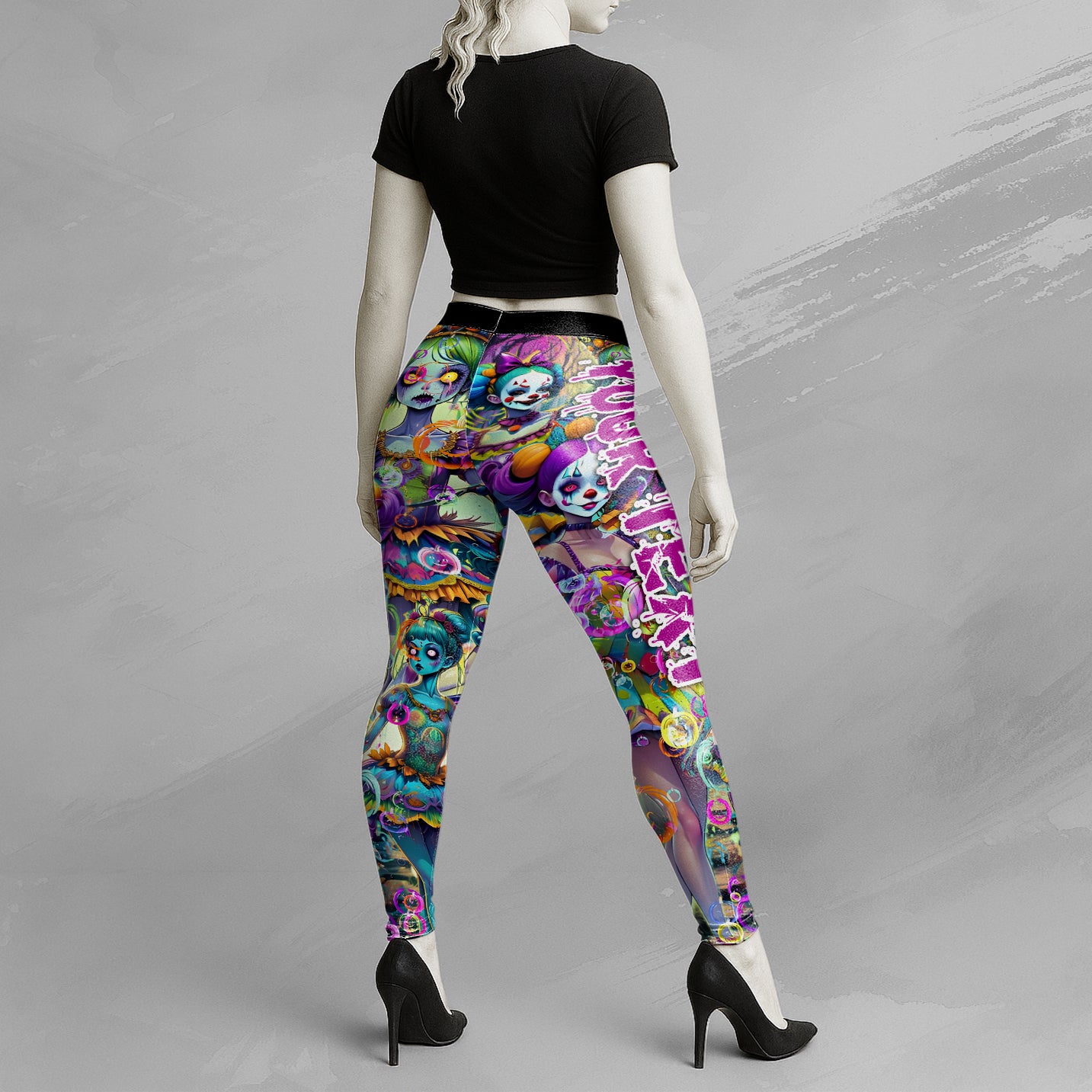 Personalised Doll Soul Design Halloween Vibes Legging - TH02
