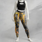 Personalised Dark Overlord Design Halloween Vibes Legging - TH02