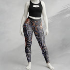 Serpent's Covenant Design Halloween Vibes Legging - TH02