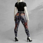 Serpent's Covenant Design Halloween Vibes Legging - TH02