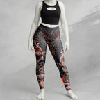 Fallen Angel Design Halloween Vibes Legging - TH02