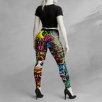 Monster Mashup Design Halloween Vibes Legging - TH02