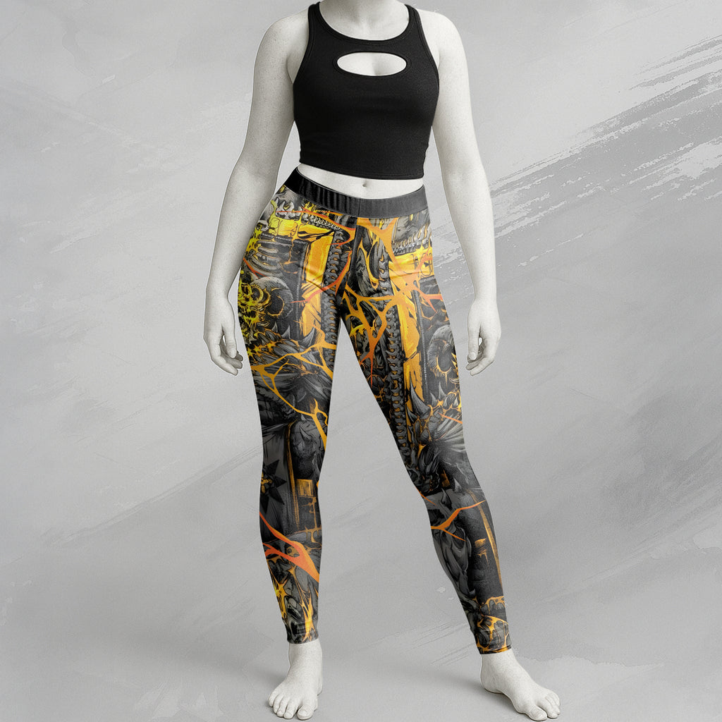 Dark Overlord Design Halloween Vibes Legging - TH02