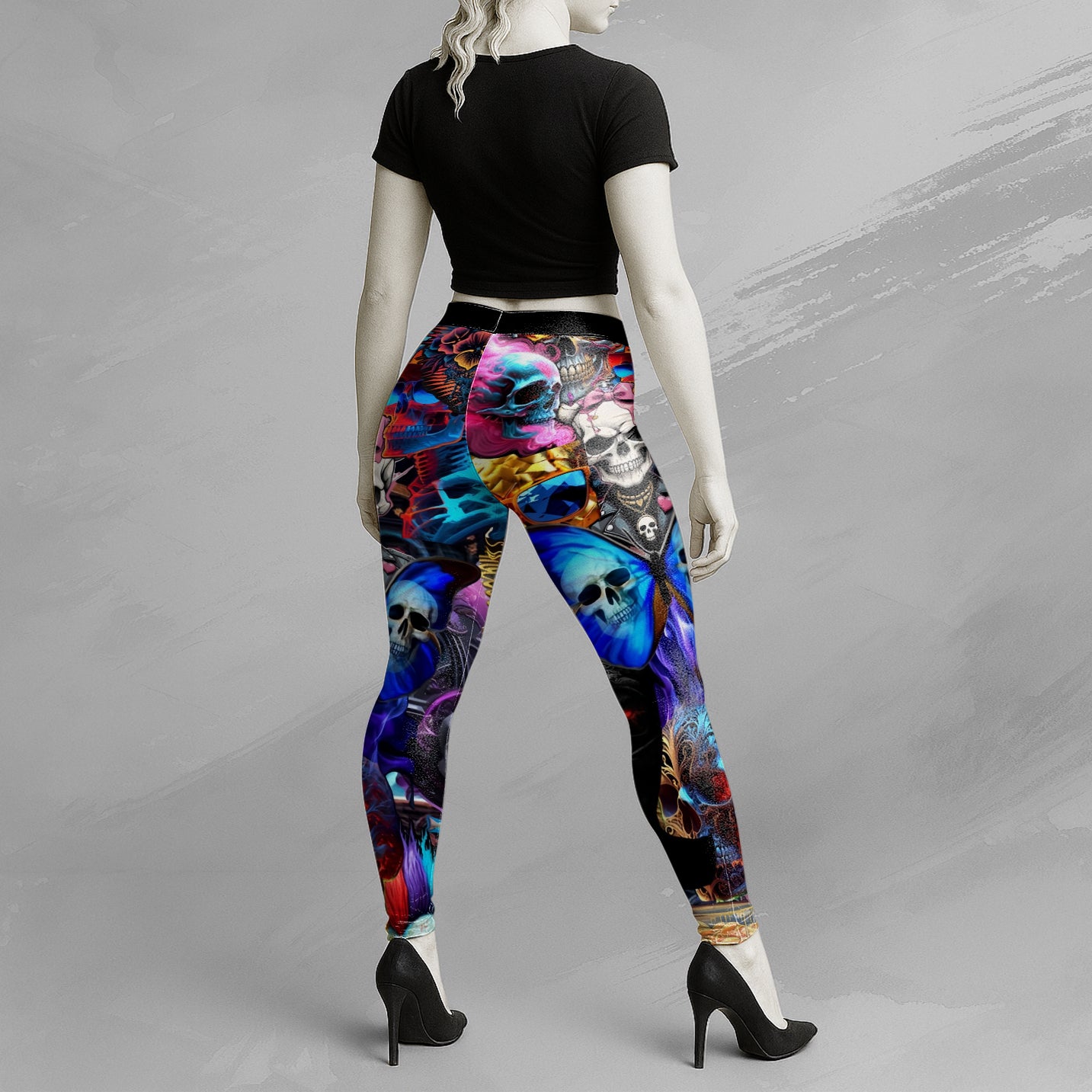 Lethal Beauty Design Halloween Vibes Legging - TH02