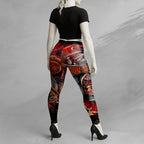 Time Of Fate Design Halloween Vibes Legging - TH02