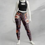 Darkness Reborn Design Halloween Vibes Legging - TH02