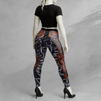 Personalised Serpent's Covenant Design Halloween Vibes Legging - TH02