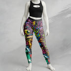 Monster Mashup Design Halloween Vibes Legging - TH02