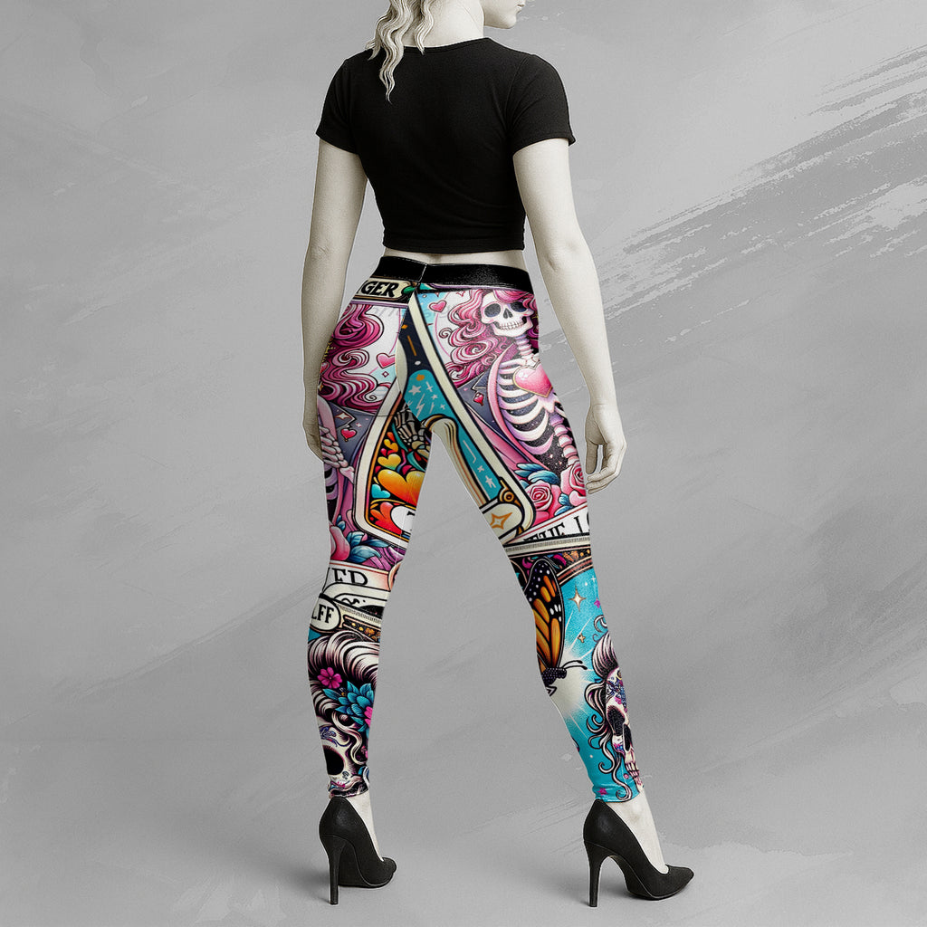 Skullgirls Design Halloween Vibes Legging - TH02