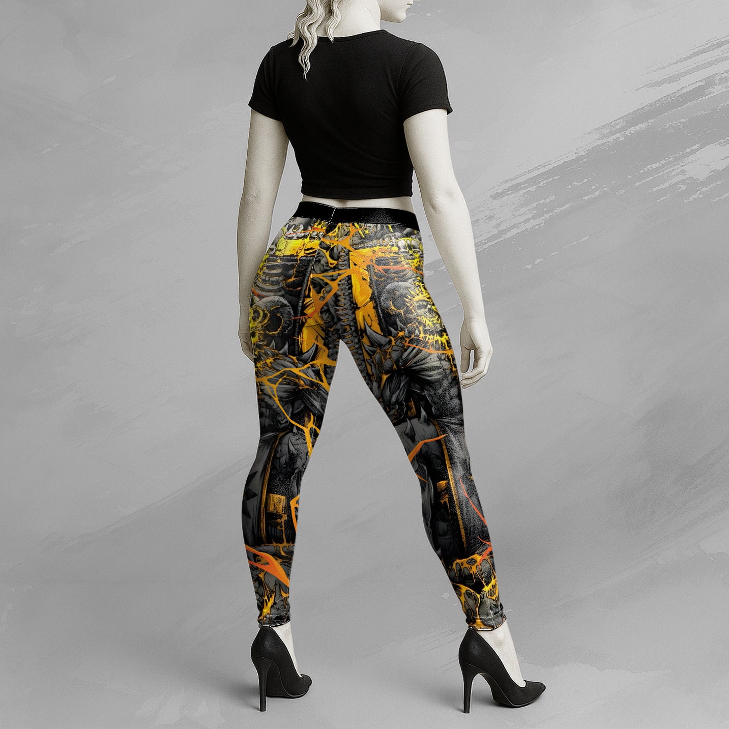 Dark Overlord Design Halloween Vibes Legging - TH02