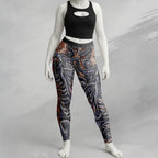 Personalised Serpent's Covenant Design Halloween Vibes Legging - TH02