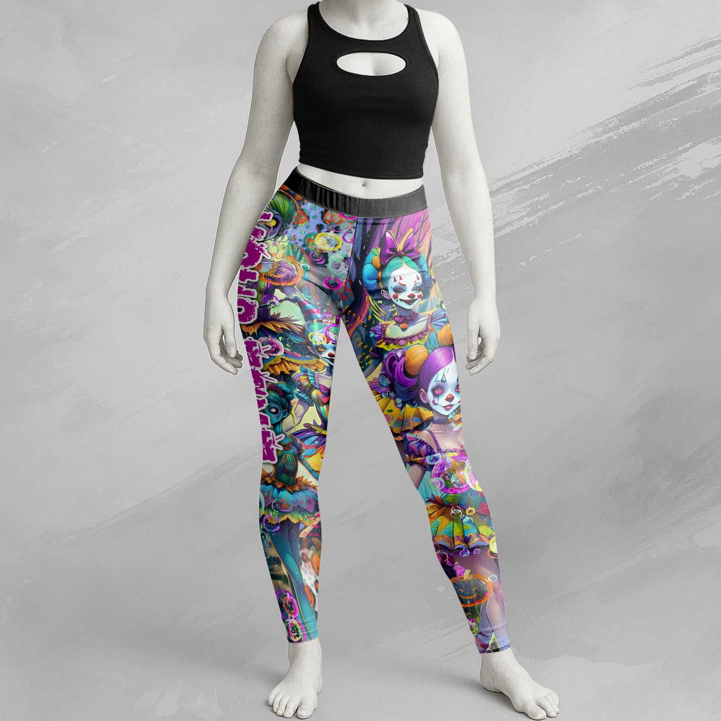 Personalised Doll Soul Design Halloween Vibes Legging - TH02