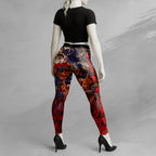 Personalised Servant Of Satan Design Halloween Vibes Legging - TH02