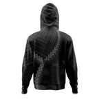 Personalised - Fiji Coat Of Arm Polynesian Tattoo Style Hoodie Unisex
