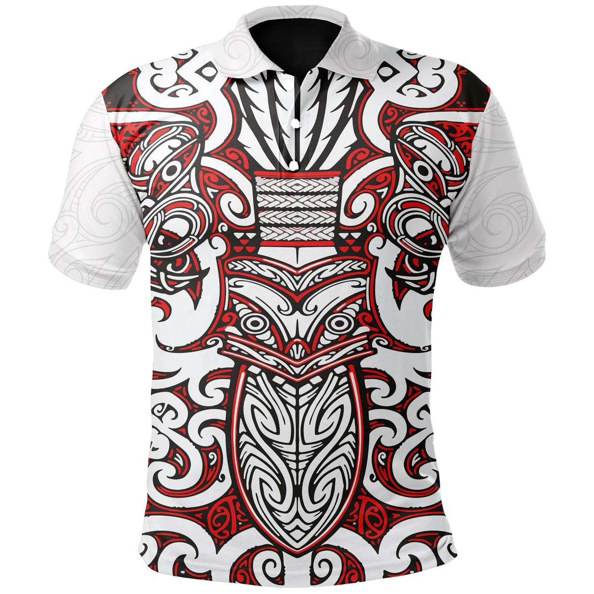 New Zealand Maori Rugby Aloha Polo Shirt Unisex