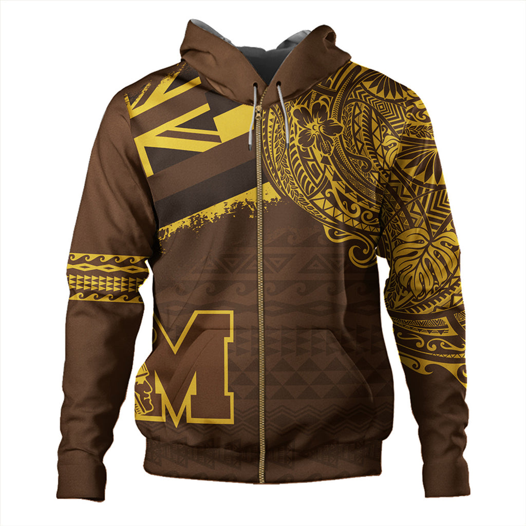 Hawaii Mililani High School With Crest Style Hoodie Unisex