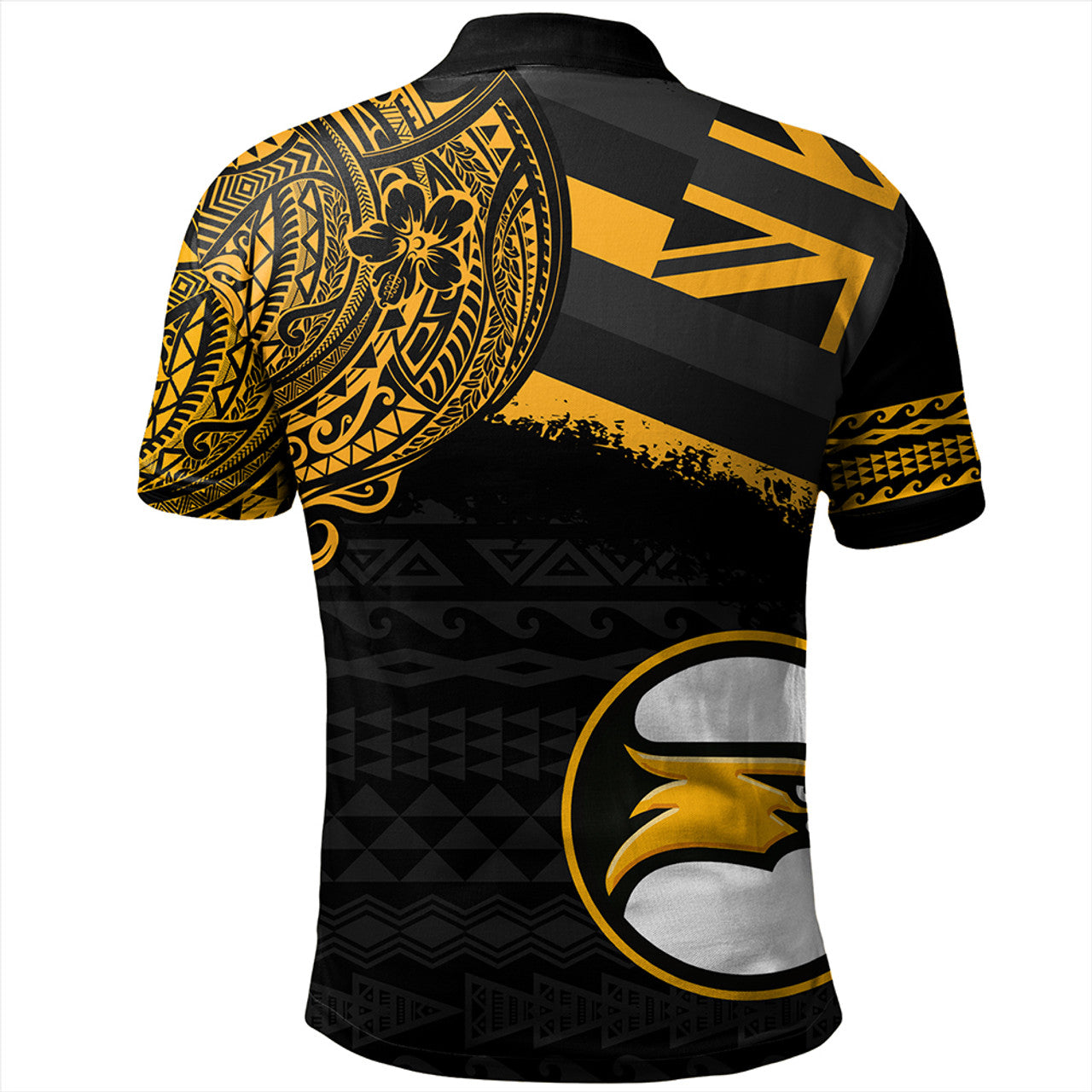 Hawaii Nanakuli High School With Crest Style Polo Shirt Unisex