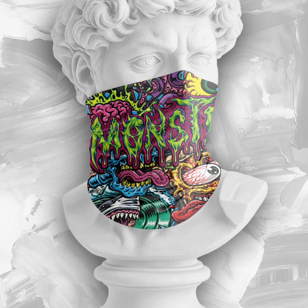 Monster Mashup Design Halloween Vibes Bandana - TH02
