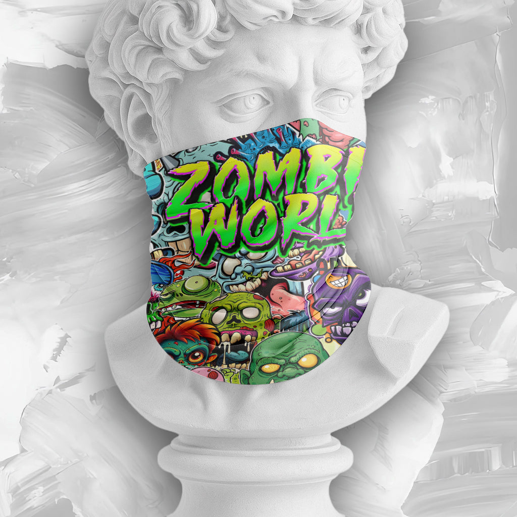 Zombie World Design Halloween Vibes Bandana - TH02
