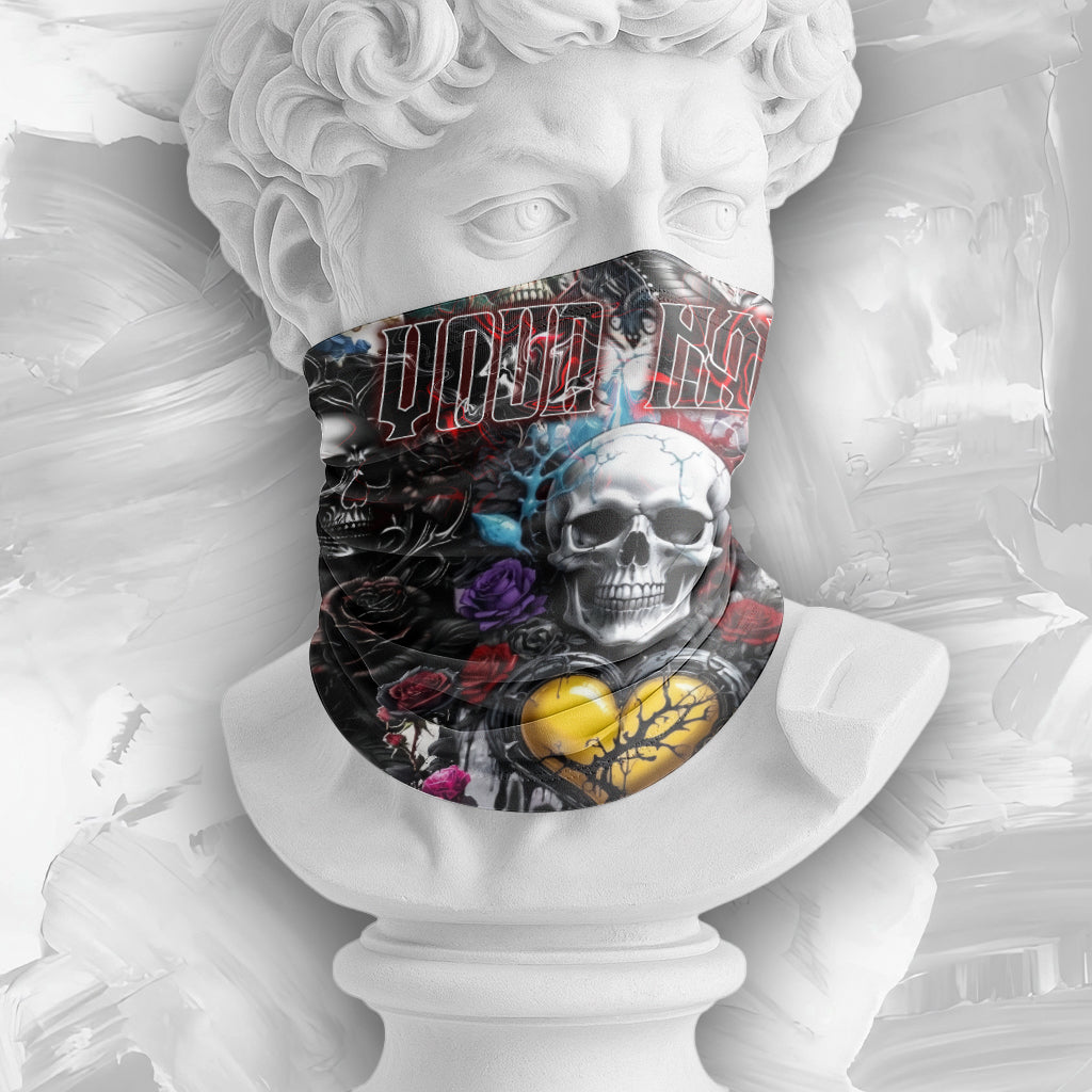 Personalised Painted Pain Design Halloween Vibes Bandana - TH02