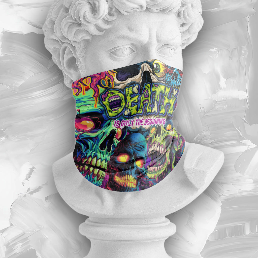 Death Is Only The Beginning Design Halloween Vibes Bandana - TH02