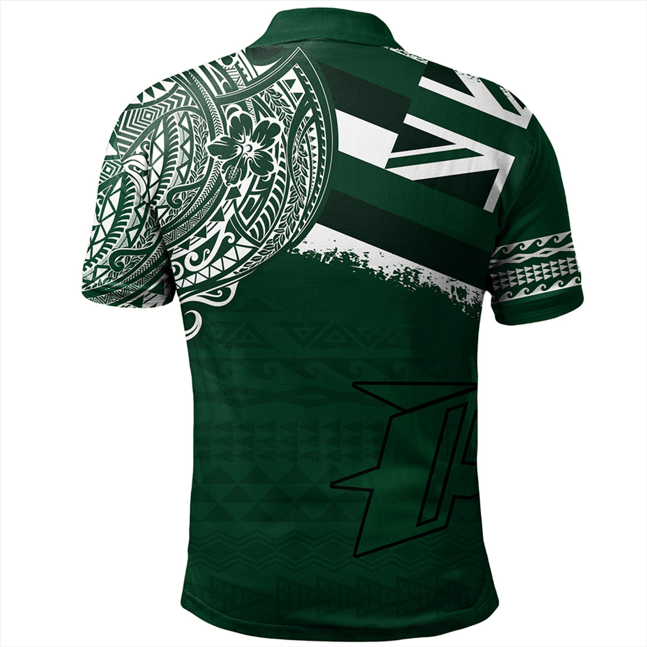Hawaii Pahoa High School With Crest Style Polo Shirt Unisex