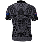New Zealand Taiaha Maori Tattoo Polo Shirt Unisex
