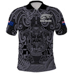 New Zealand Taiaha Maori Tattoo Polo Shirt Unisex