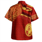 Hawaii President Theodore Roosevelt High School With Crest Style Hawaiian Shirt Unisex