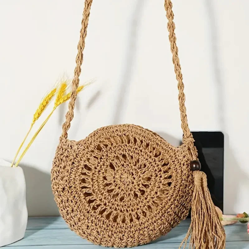 Bohemian Straw Handbag