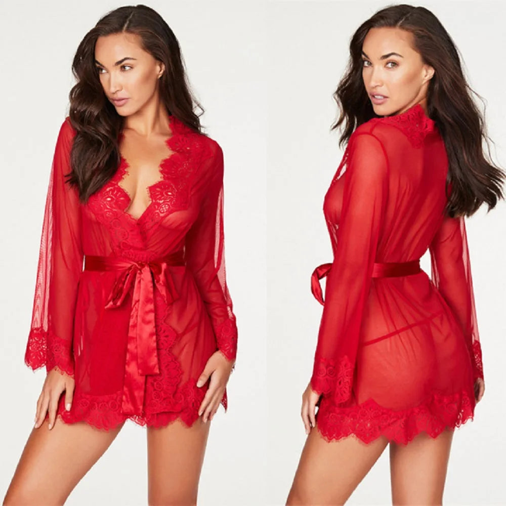 Arielle Midnight Lace Bodysuit