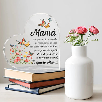 Best Mom Ever – Heart Shaped PVC Gift