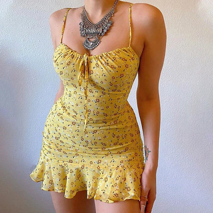 Chloe Floral Mini Dress