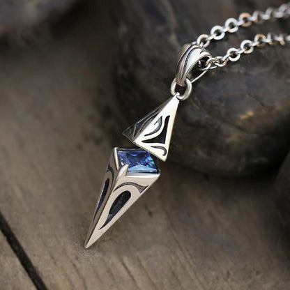 Steel Faith Torque Necklace