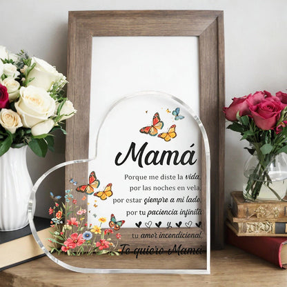 Best Mom Ever – Heart Shaped PVC Gift
