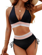 Palm Lines Bikini Set